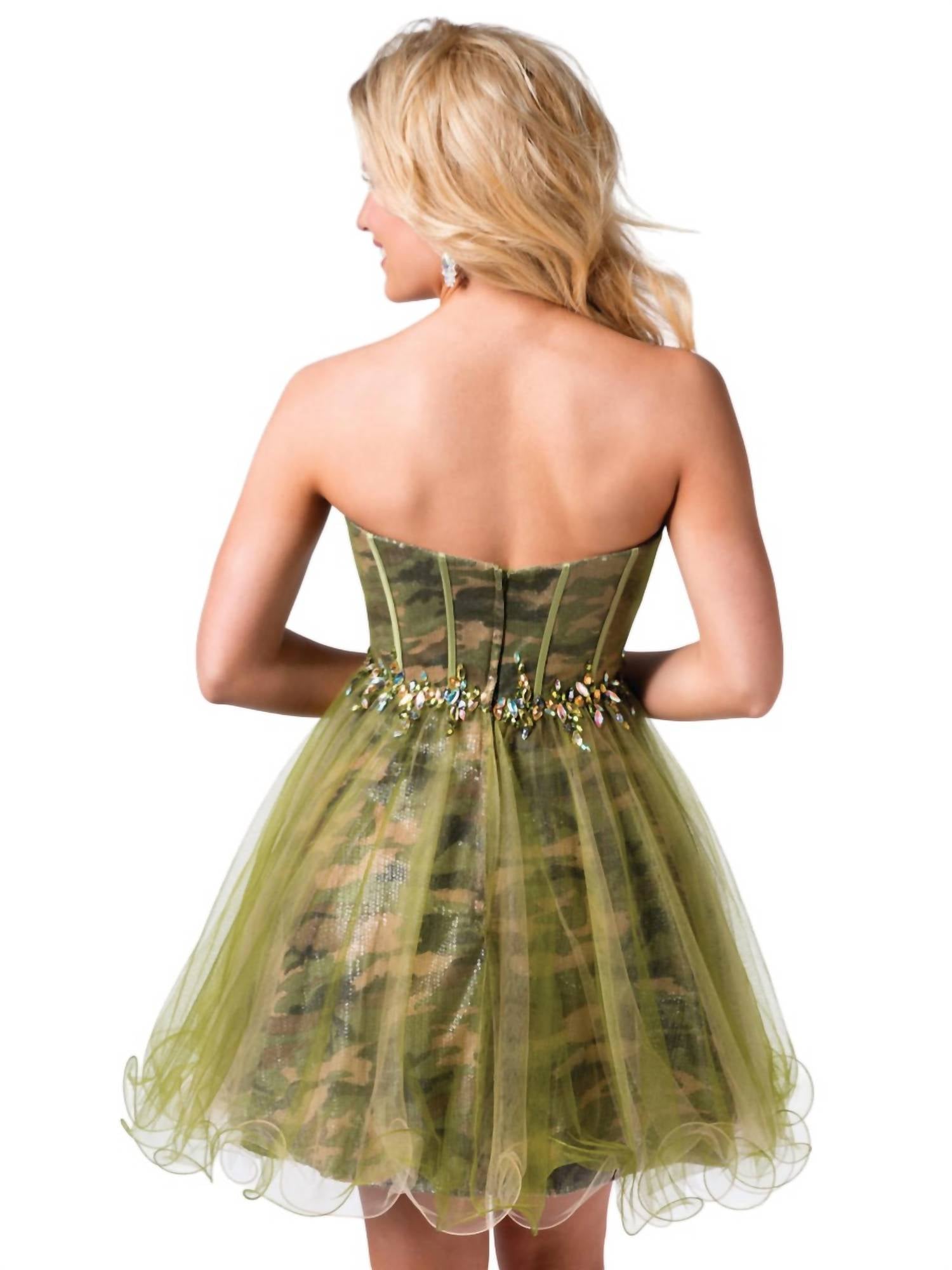 Karishma Creations - Envious Couture Prom Mini Dress