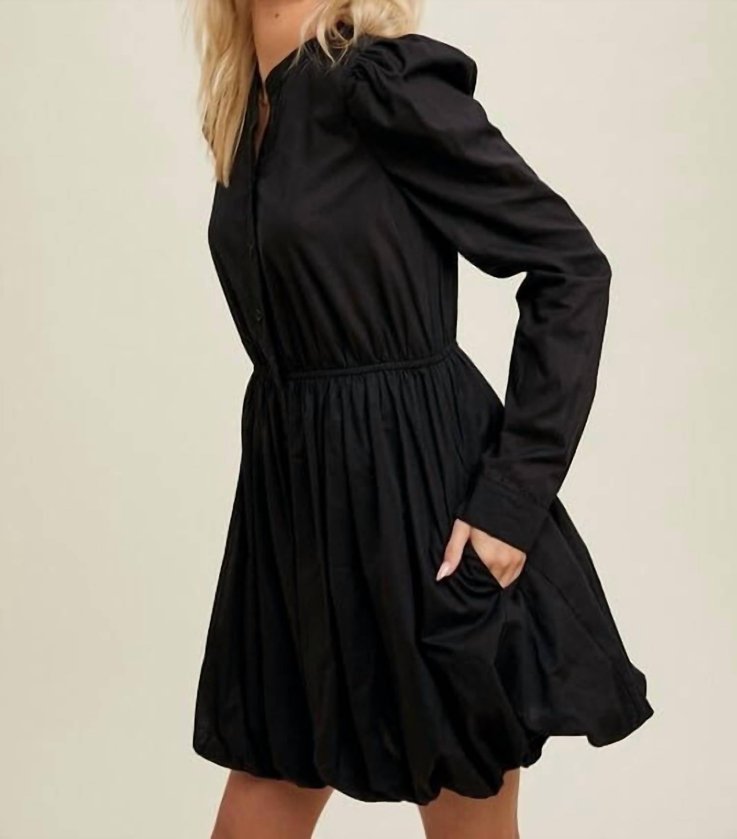 Wishlist - Briana Long Sleeve Dress