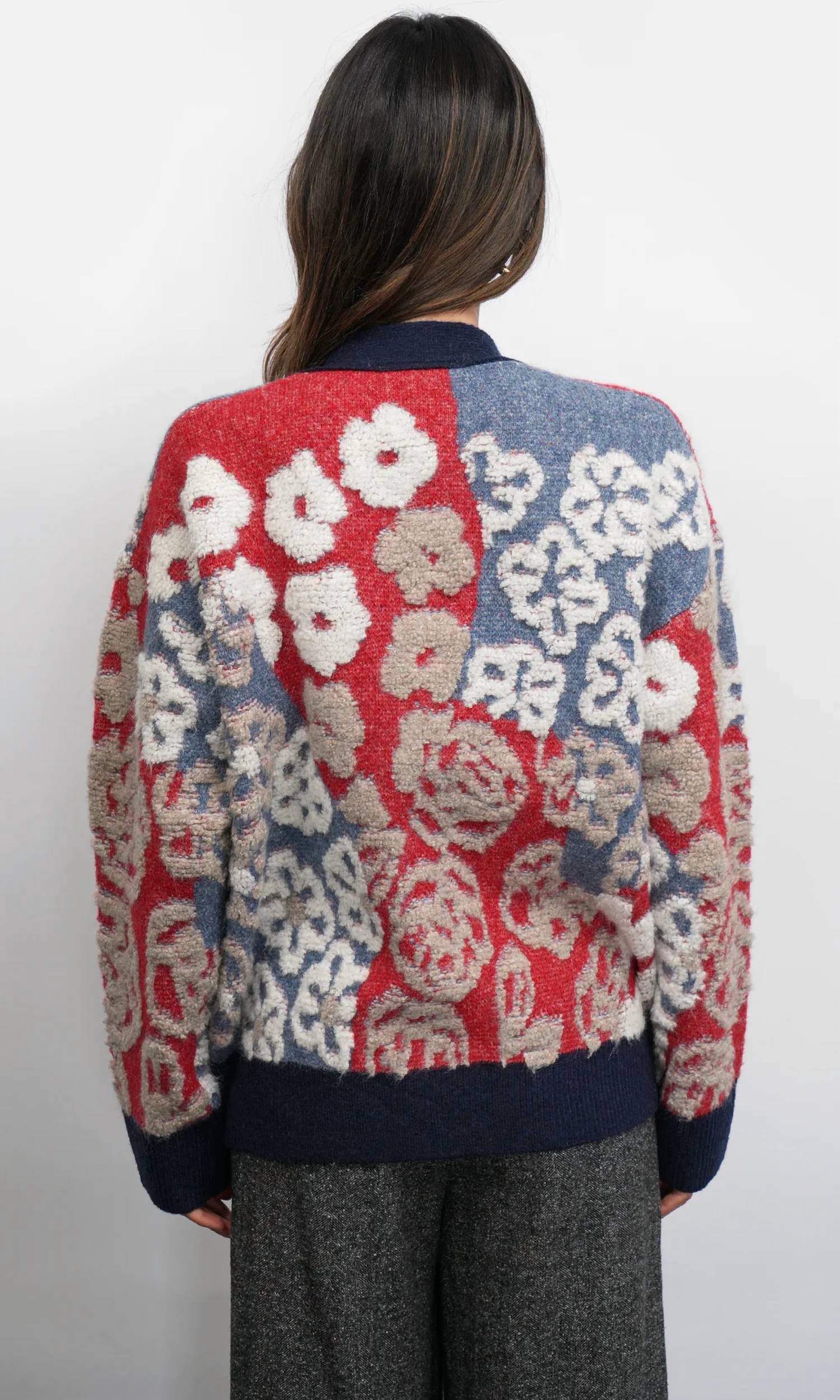 Greylin - Mina Floral Cardigan