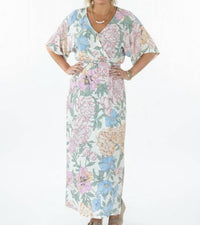 Charlie B - Dolman Short Sleeve Maxi Dress