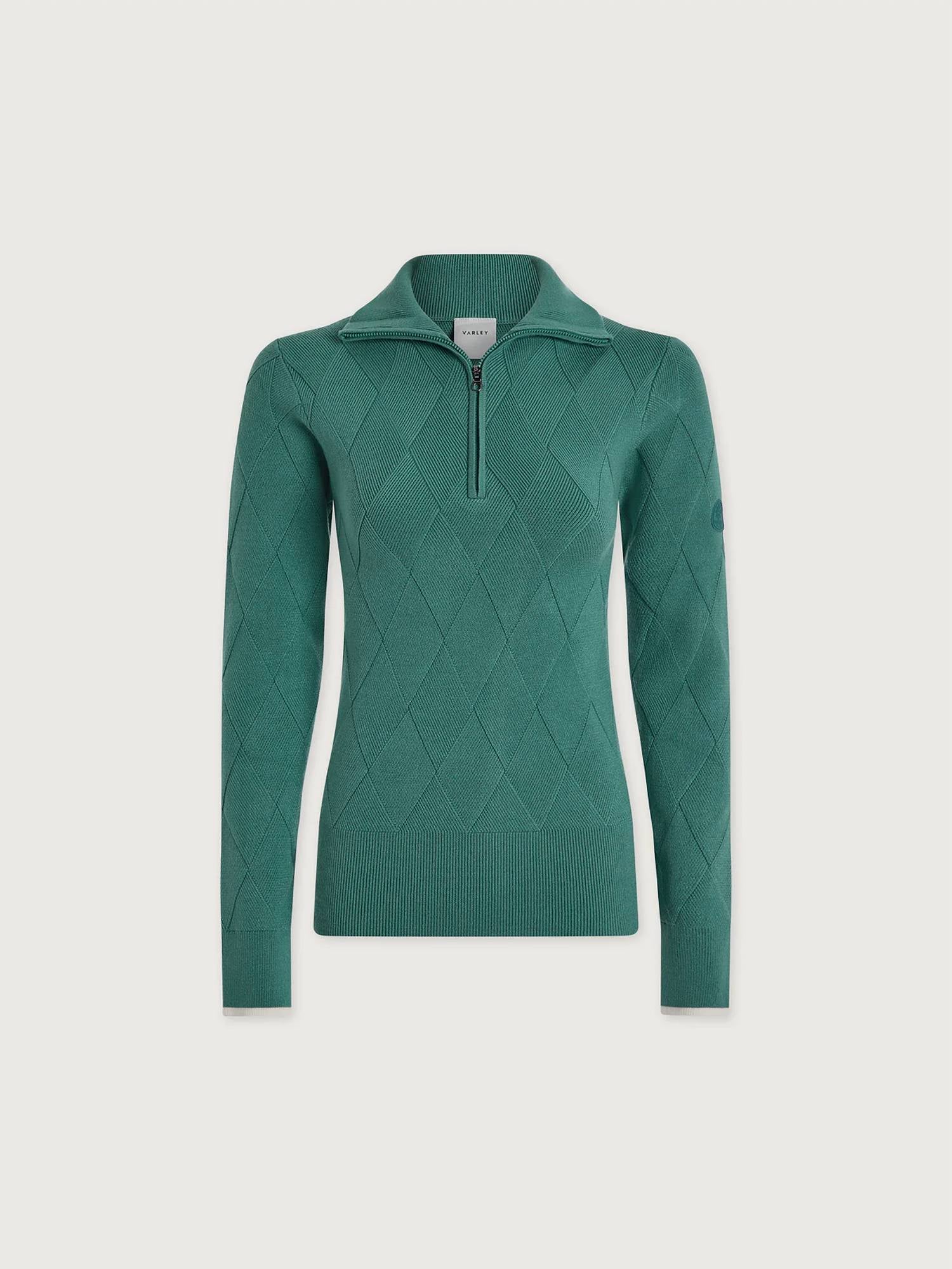 Varley - Lawson Half Zip Knit Top