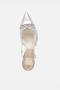 Dolce Vita Women's Kandi Heels in silver mesh - women's heels - view 6