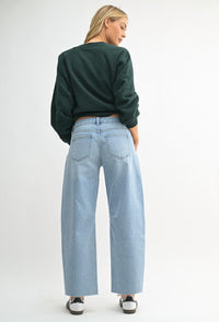 Just Black Denim - Barrel Jean
