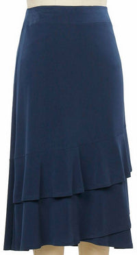 N Touch - Women's Fact Check Solid Ruff Skirt