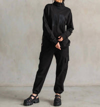 Care Tucker - Bella Interlock Mock Neck Top