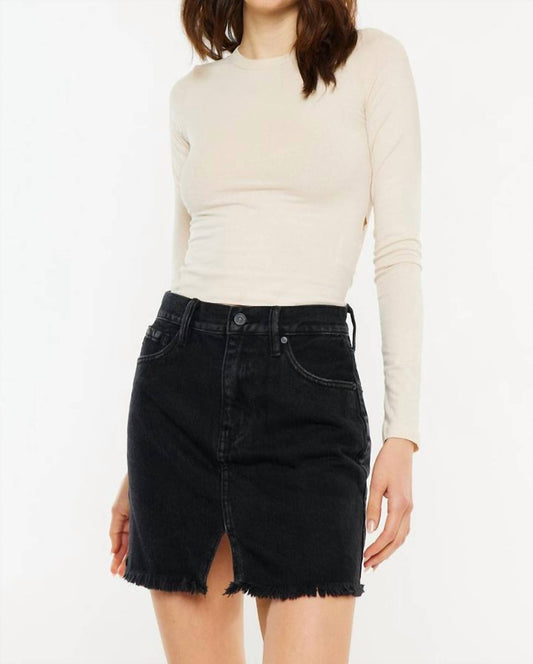 Kancan - Denim Mini Skirt