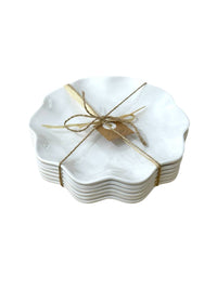 Mudpie - Women's Ruffle Melamine Plate