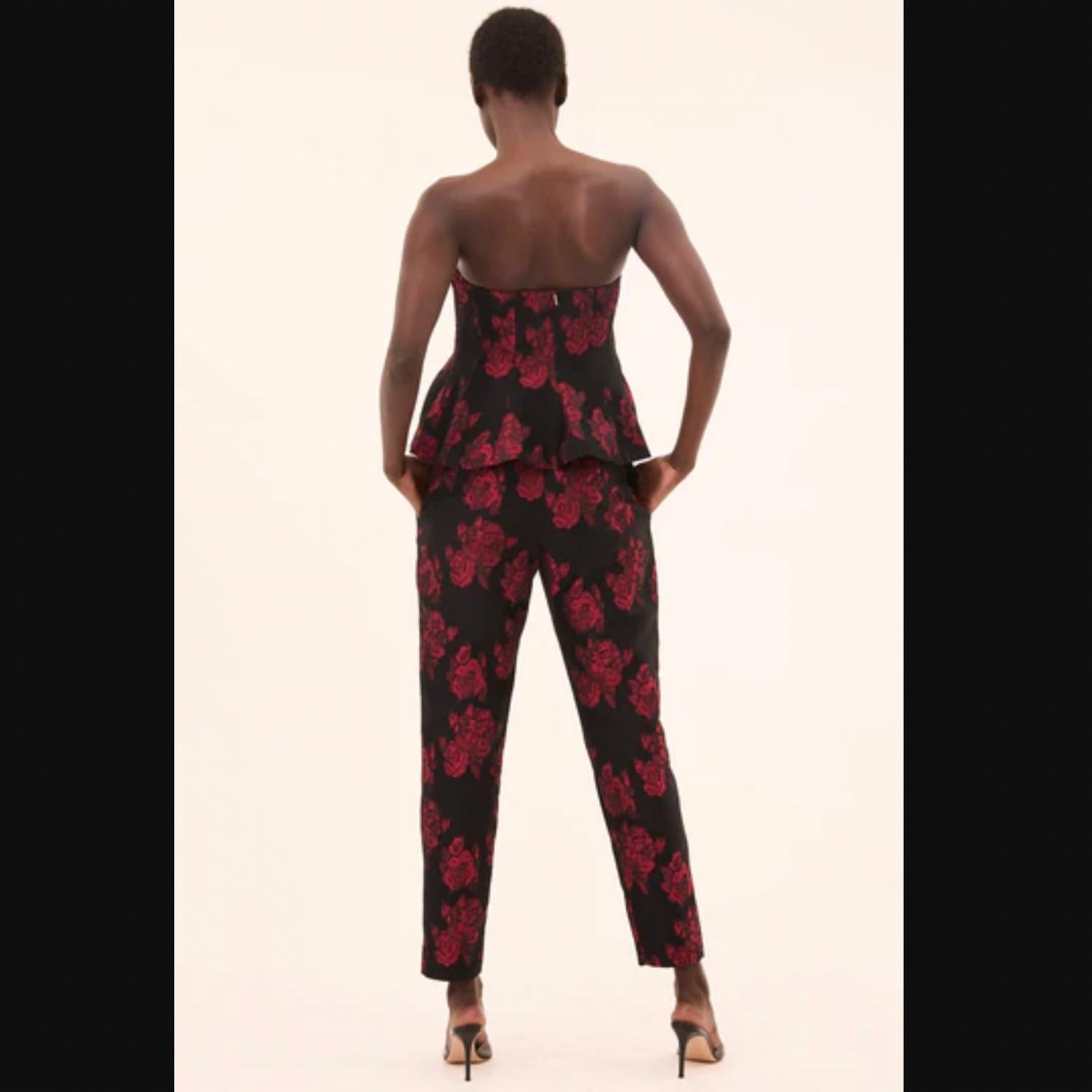Misa Los Angeles - Piper Holiday Peplum Top