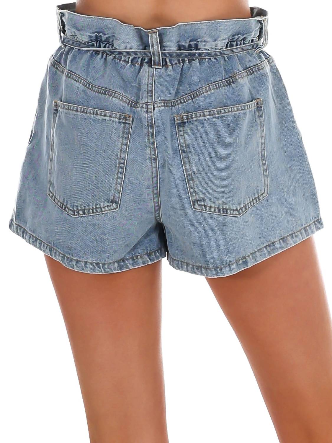 Mustard Seed - Wait For Me Tie Jean Shorts