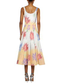 Prabal Gurung - Corset Top Sun Midi Dress