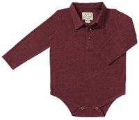 Me & Henry - Boy's Seymour Polo Onesie