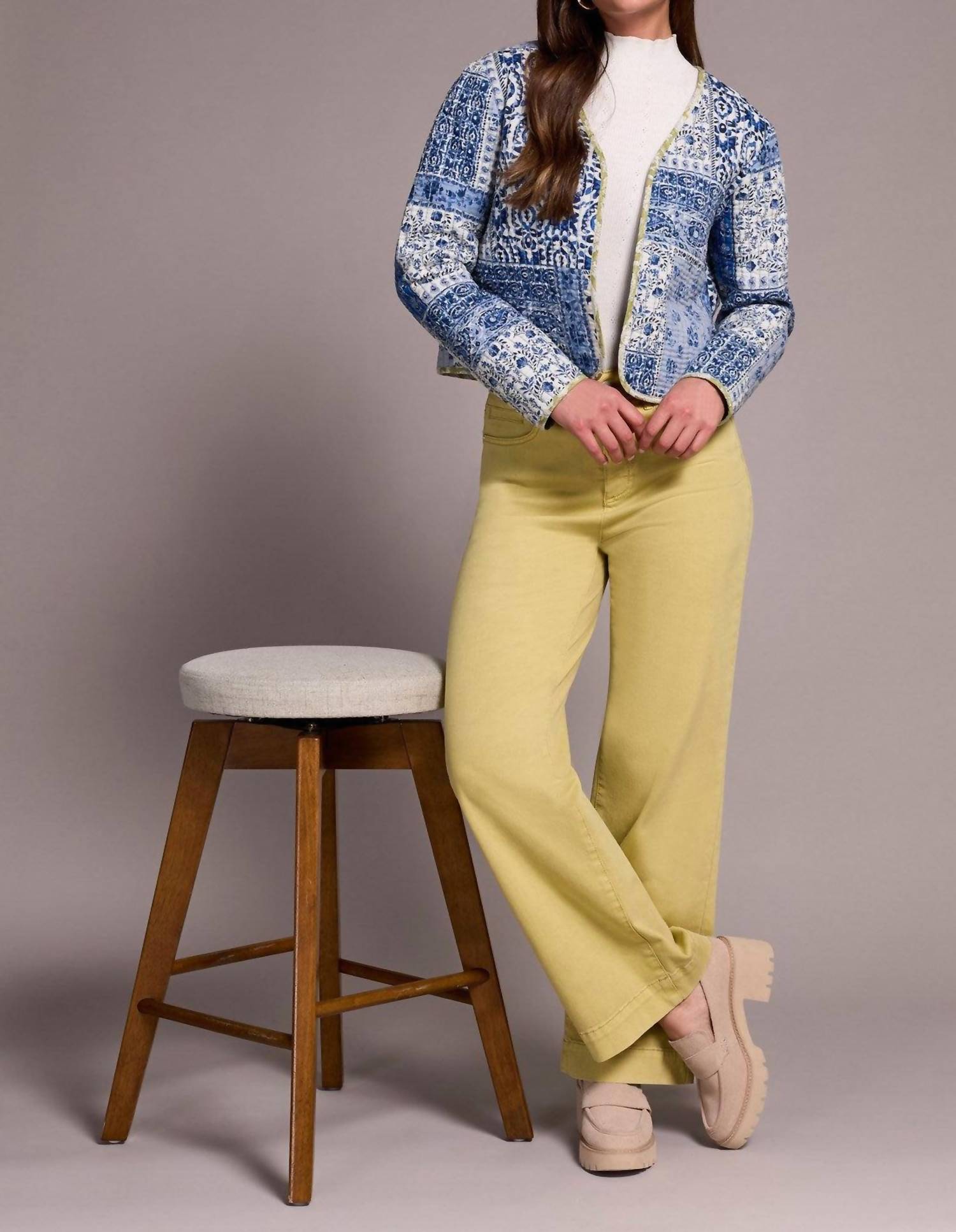 Tribal - Quilted Cotton Patchwork Reversible Jacket