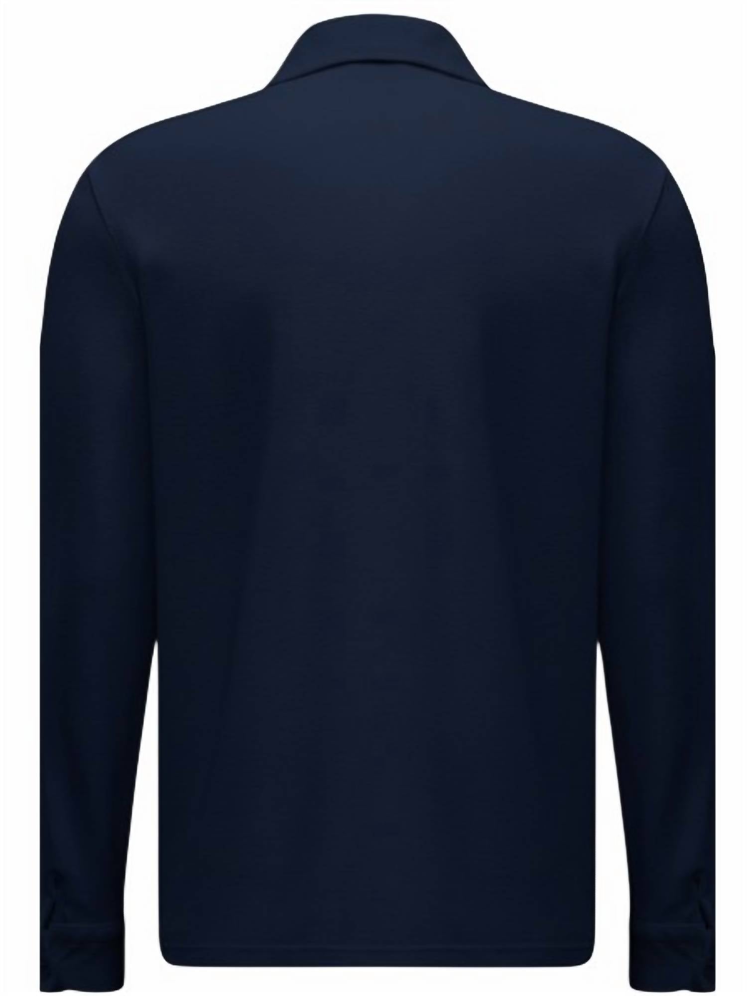04651/ - Men's Pique Long Sleeve Tee