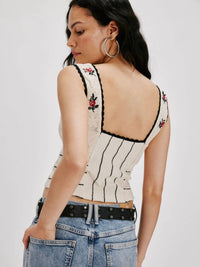 Free People - Rose Bud Knit Top