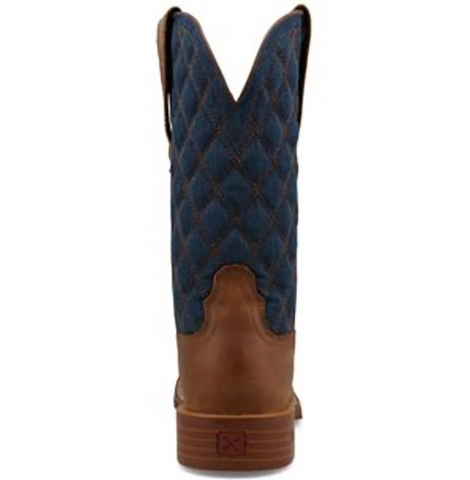 TWISTED X Women's Tech X Airlite Cellstretch Shaft Western Boot in ginger indigo - women's shoe - alternate view
