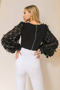 Flying Tomato - Dots Crop Top