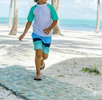 Snapper Rock - Boys Short Sleeve Rashguard