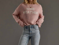 Panache Apparel - Lightweight Wine Weather Sweater