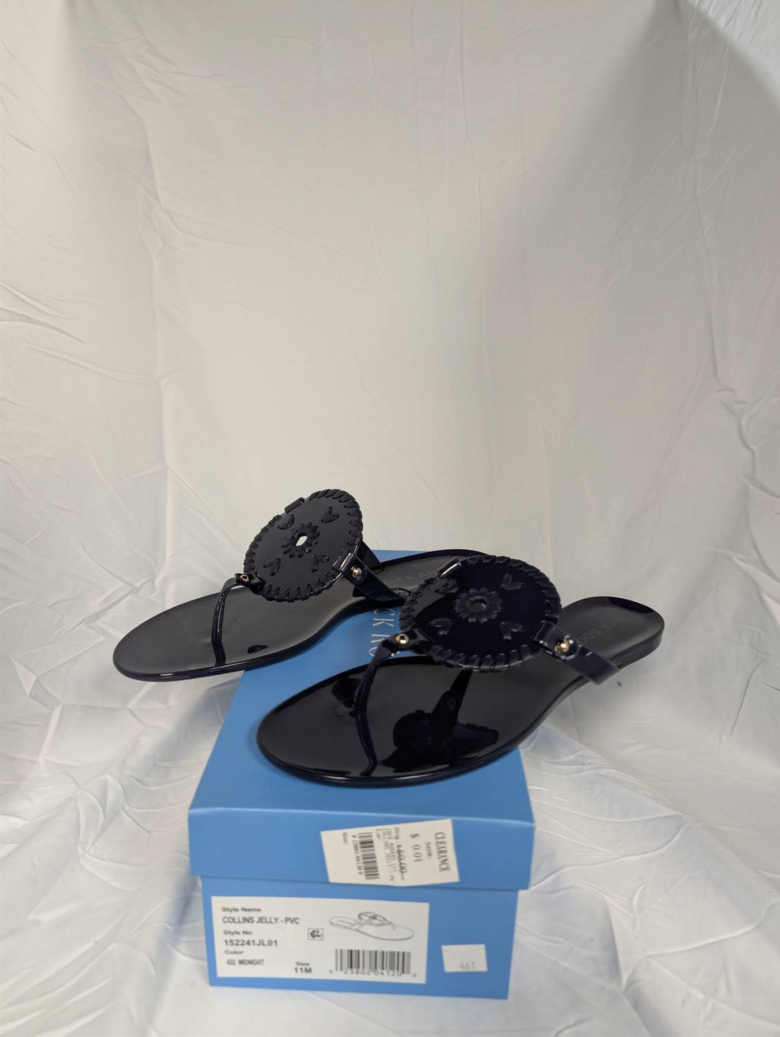 Jack Rogers - WOMEN COLLINS JELLY PVC SLIPPERS