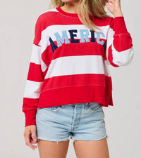 Shiraleah - America Stripe Sweater