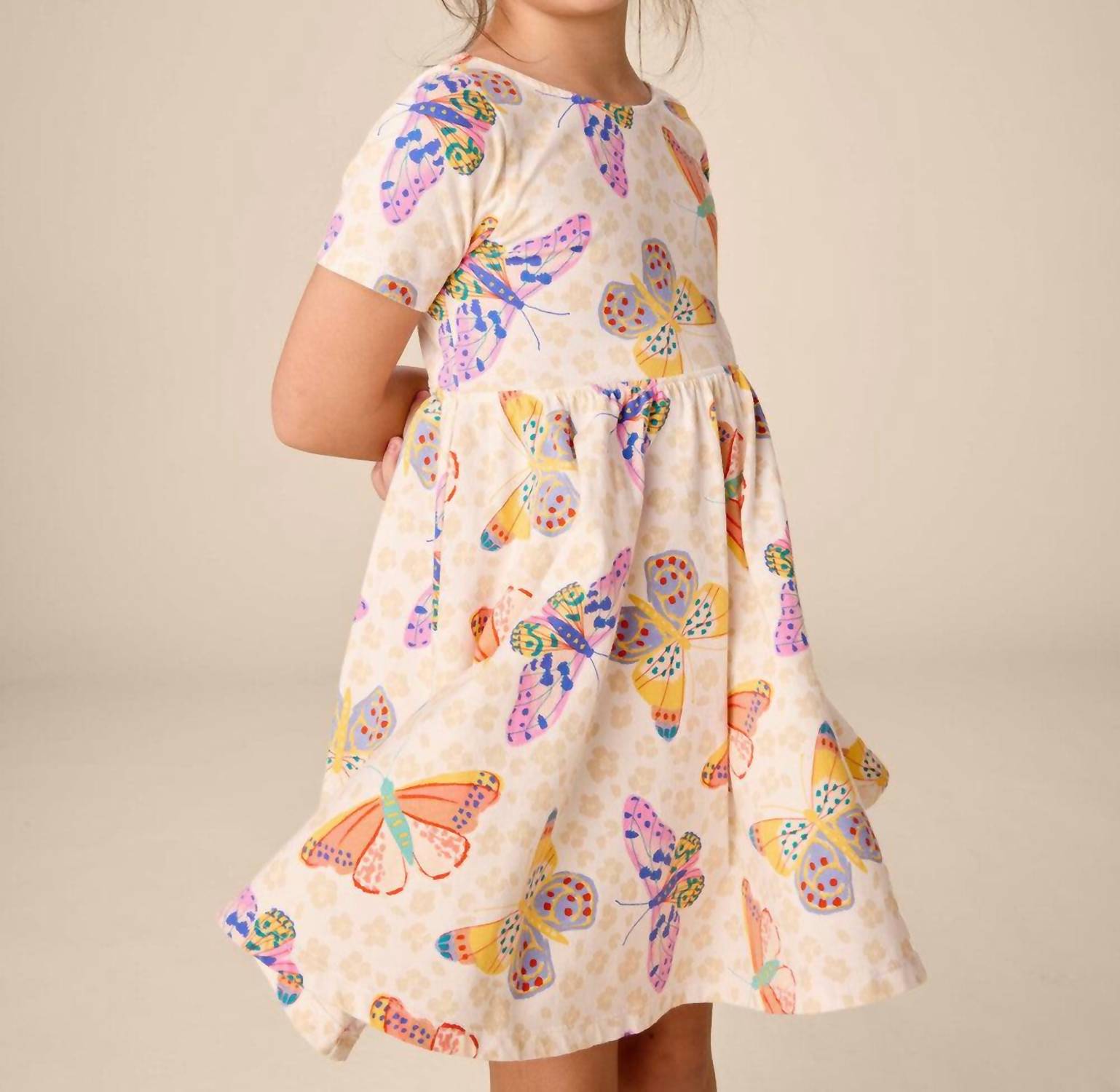 Tea Collection - Girls Twist Back Ballet Dress