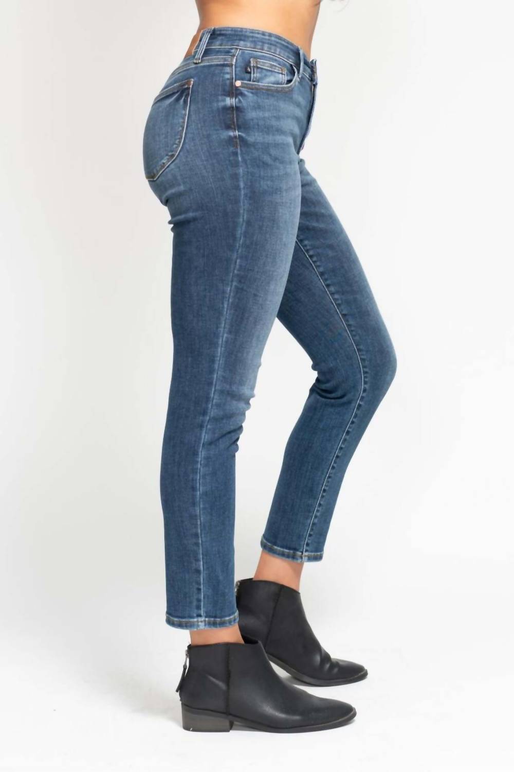 Judy Blue - Sue High Waist Shield Back Pocket Slim Fit