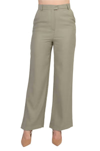Truth - High Waist Wide Leg Trouser Pants