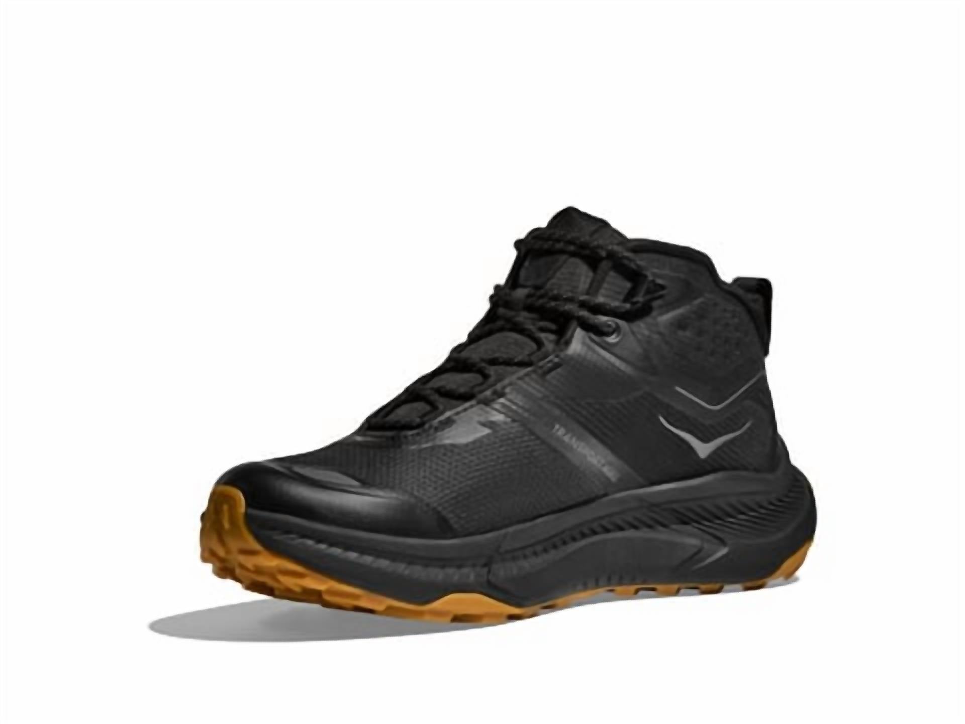 Hoka Men's Transport Hike Gore-tex Trail Shoes in black - men's sneaker - alternate view