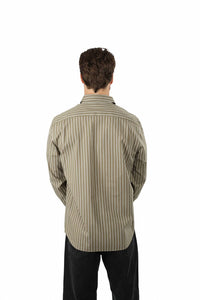 Vince - Tryon Stripe French Placket Shirt