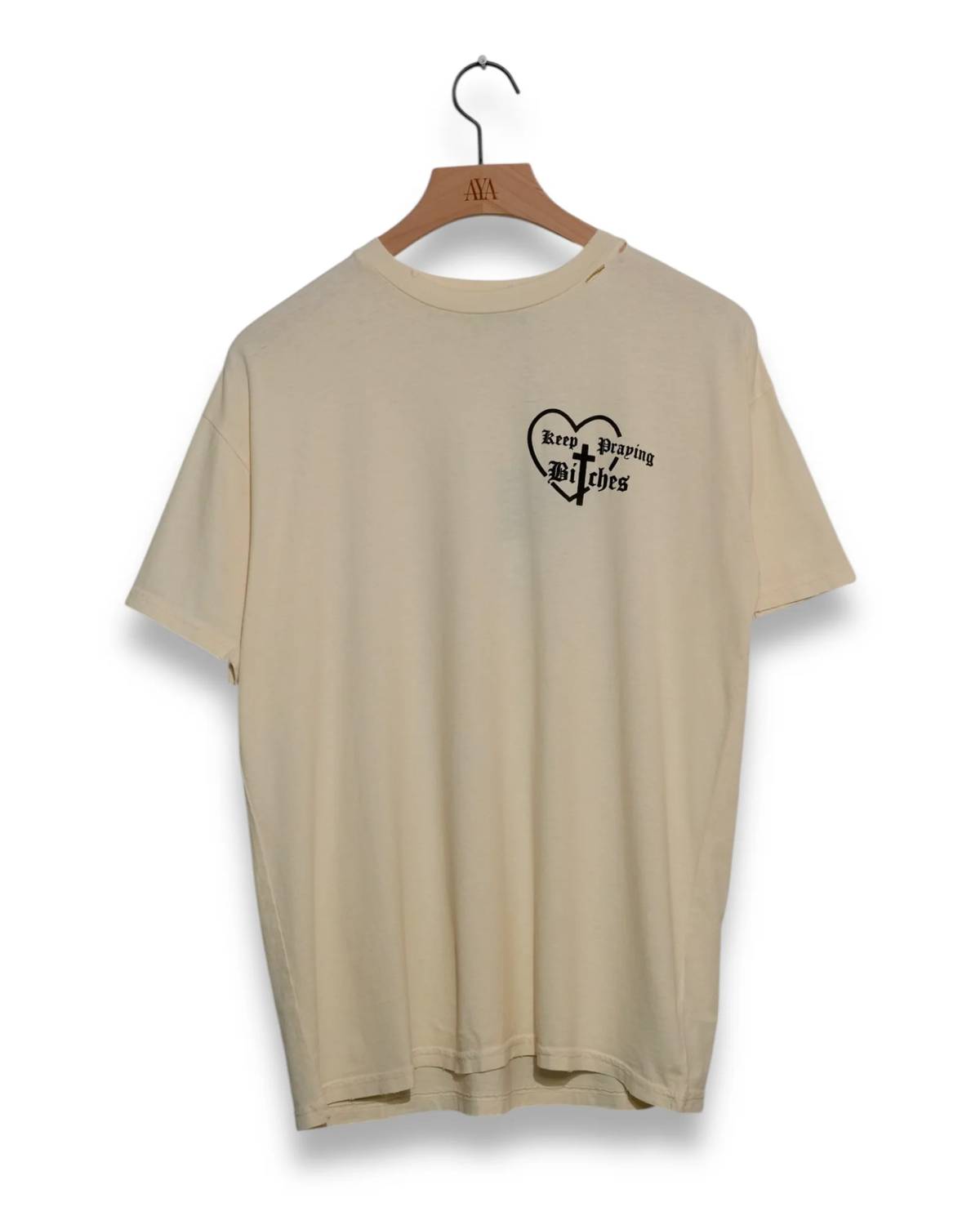 Willy Chavarria - Men's Keep Praying Bitches Easy Tee