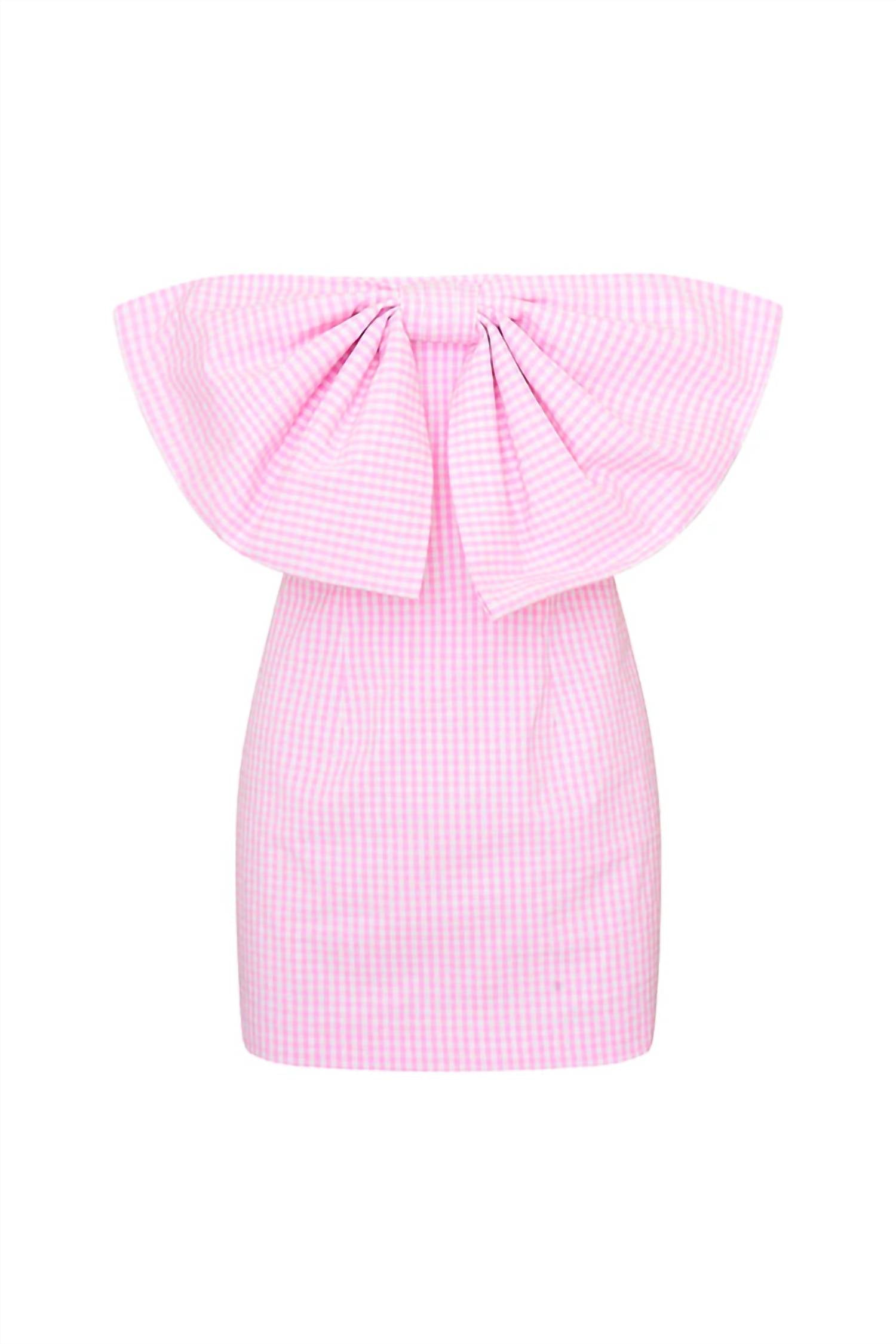 Loveshackfancy - Bellica Gingham Mini Dress
