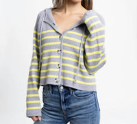 Central Park West - Stripe Hoodie