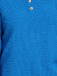 Zenana - Henley Basic Sweater