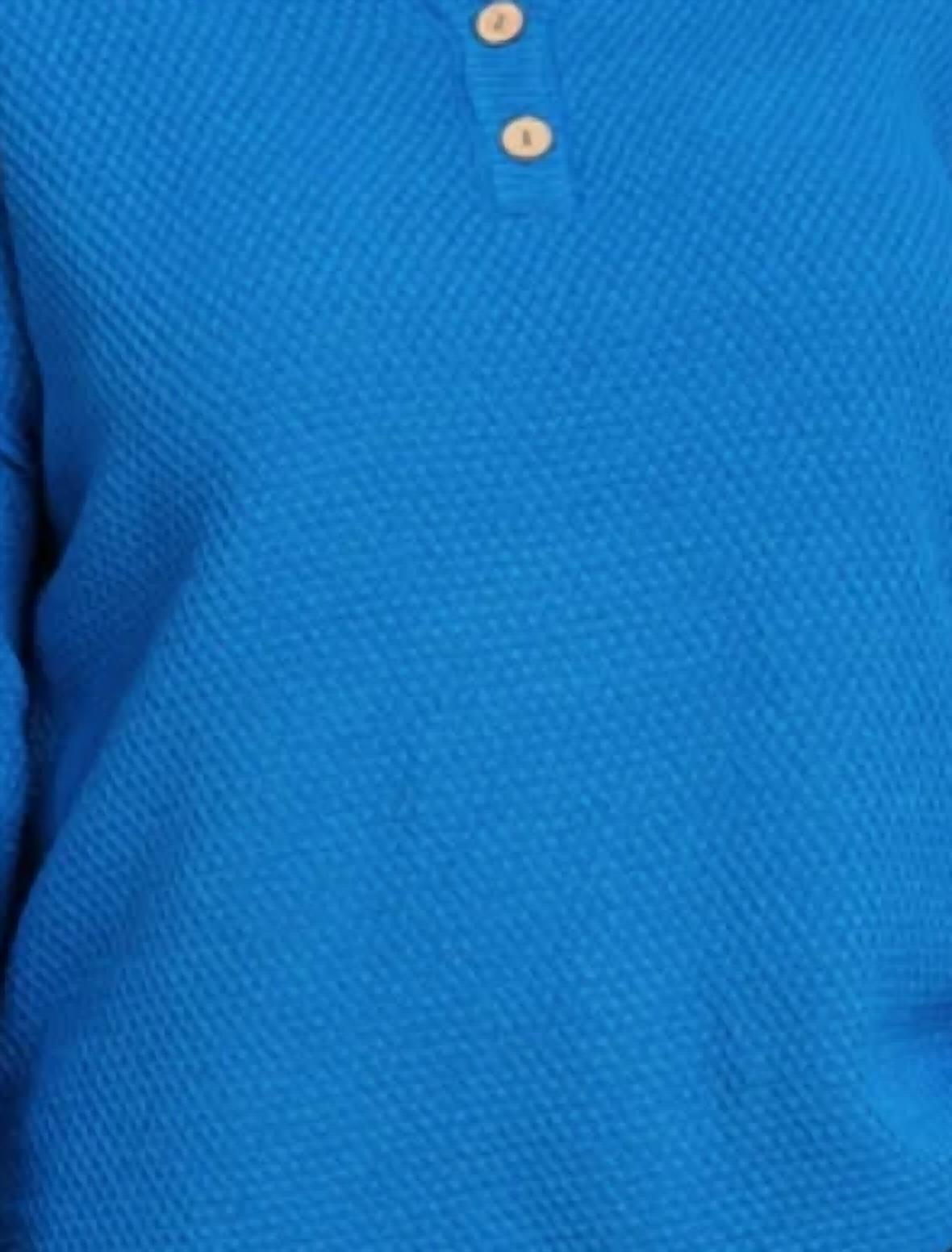 Zenana - Henley Basic Sweater