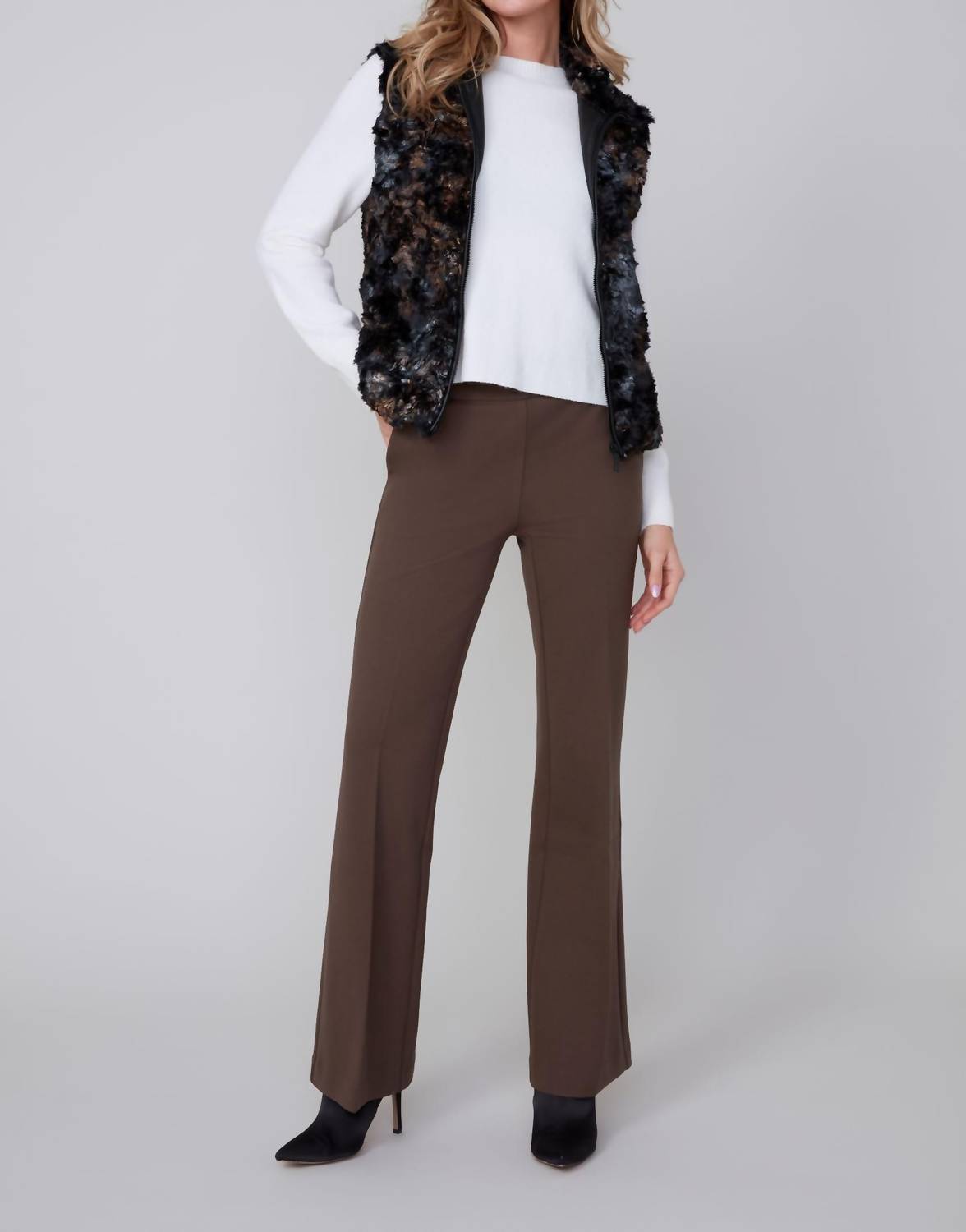 Renuar - Short Faux Fur Vest