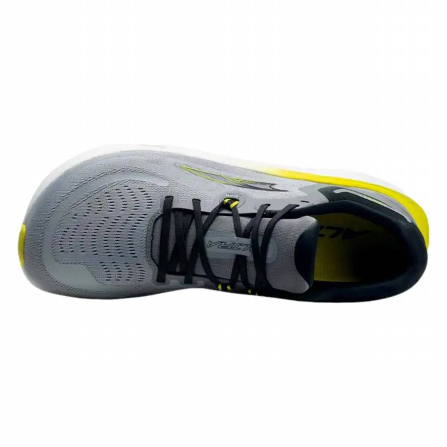 ALTRA Men's Paradigm 7 Running Shoes in gray lime - men's shoe - view 4