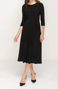Kmw - Belted Midi Dress