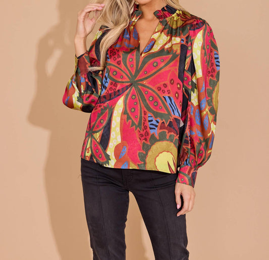 Alden Adair - Phoebe Cuffed Sleeve Top