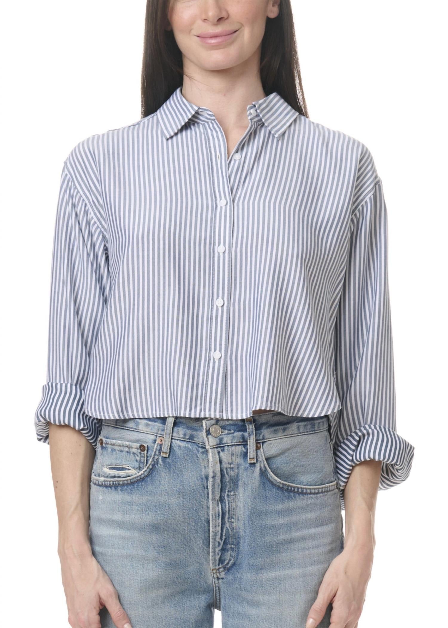 Splendid - Nora Stripe Button Down Shirt