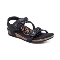 Aetrex - Women's Adjustable Braided Quarter Strap Sandals