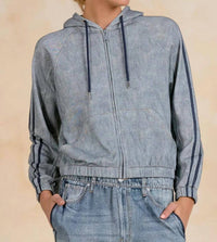 Elan - Women's Bomber Hoodie