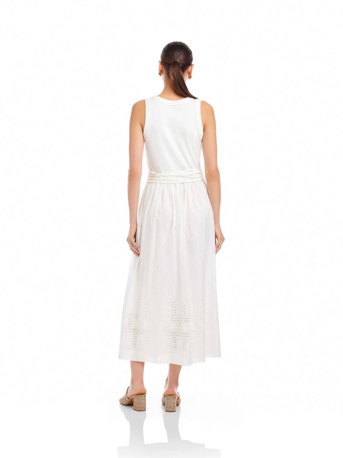 Fifteen Twenty - Seline Contrast Midi Dress