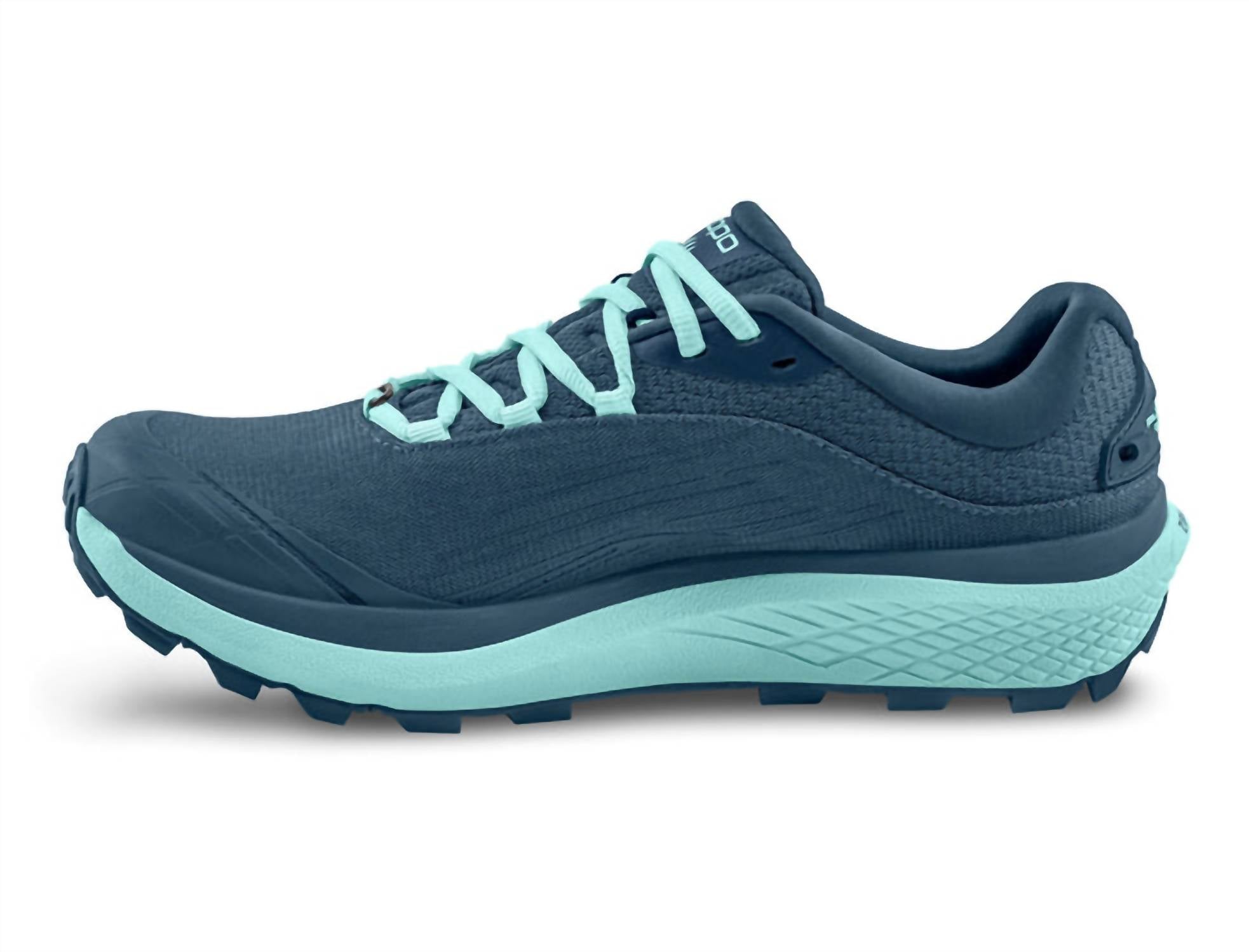 Topo Athletic Women's Pursuit Trail Running Shoes in navy sky - women's sneaker - alternate view