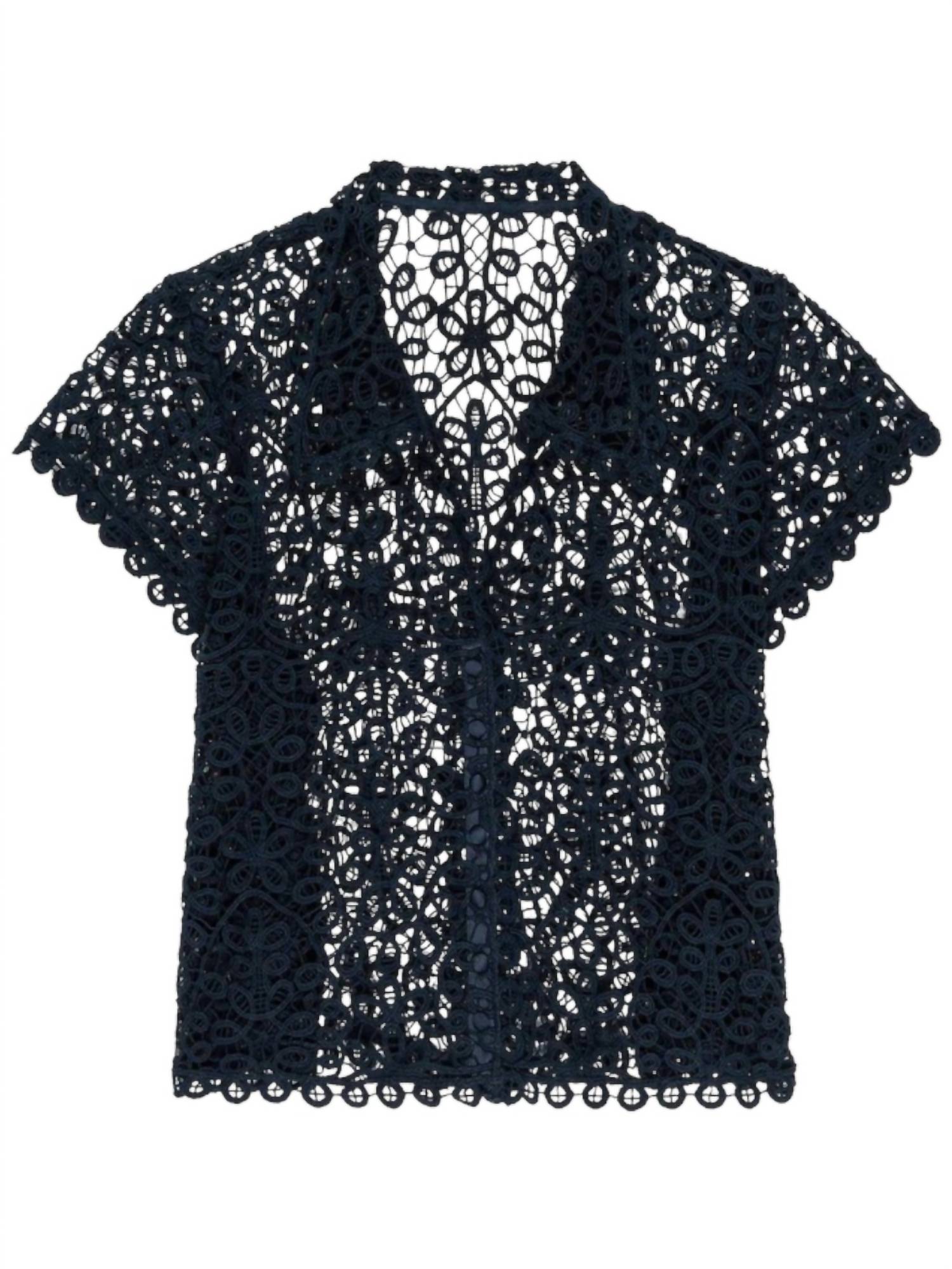 The Great. - Lattice Top With Cami