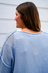 Doe And Rae - Fishnet Sweater
