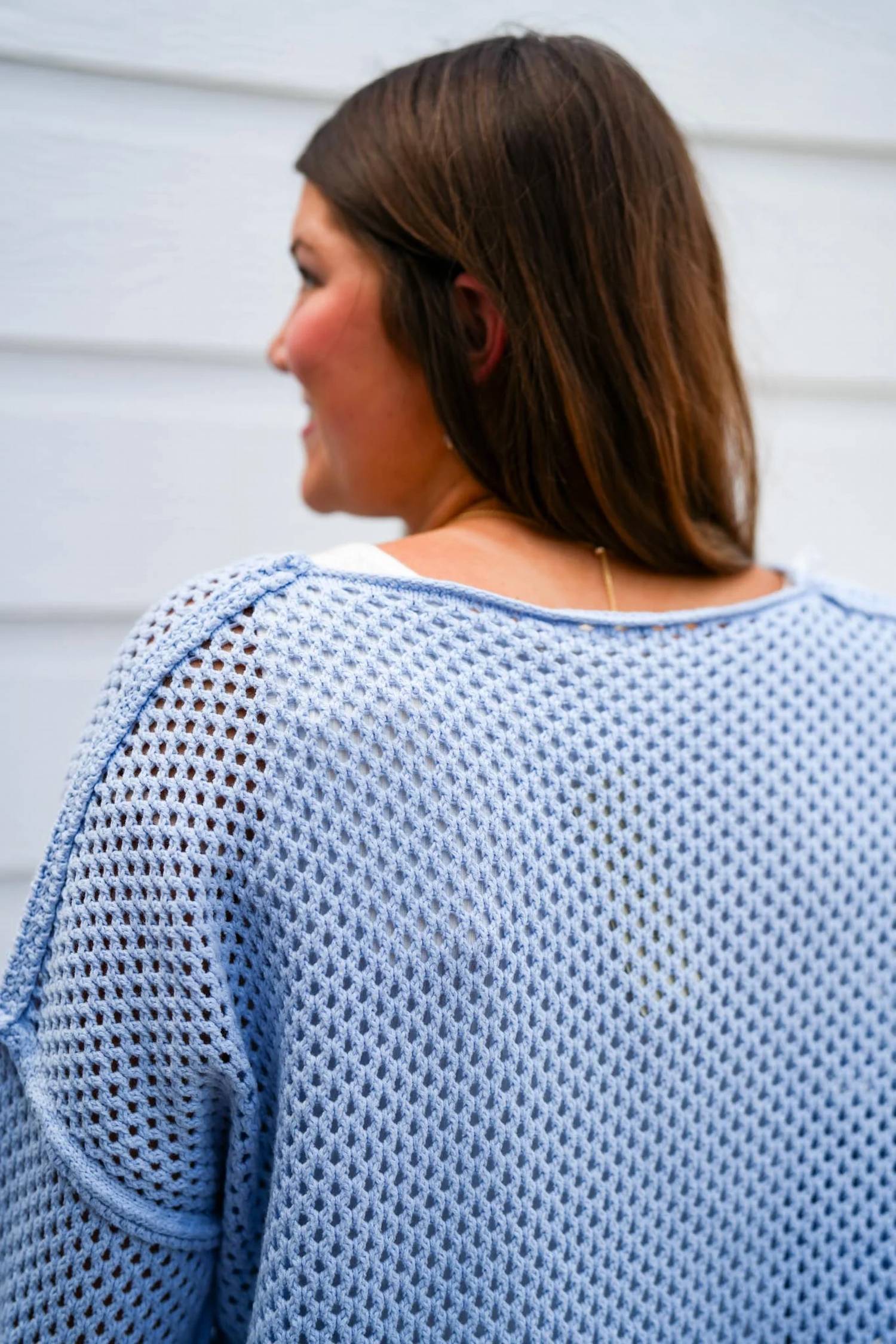 Doe And Rae - Fishnet Sweater