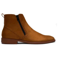 Tayno Men's Coupe Chelsea Boots in brown - men's boots - detail view
