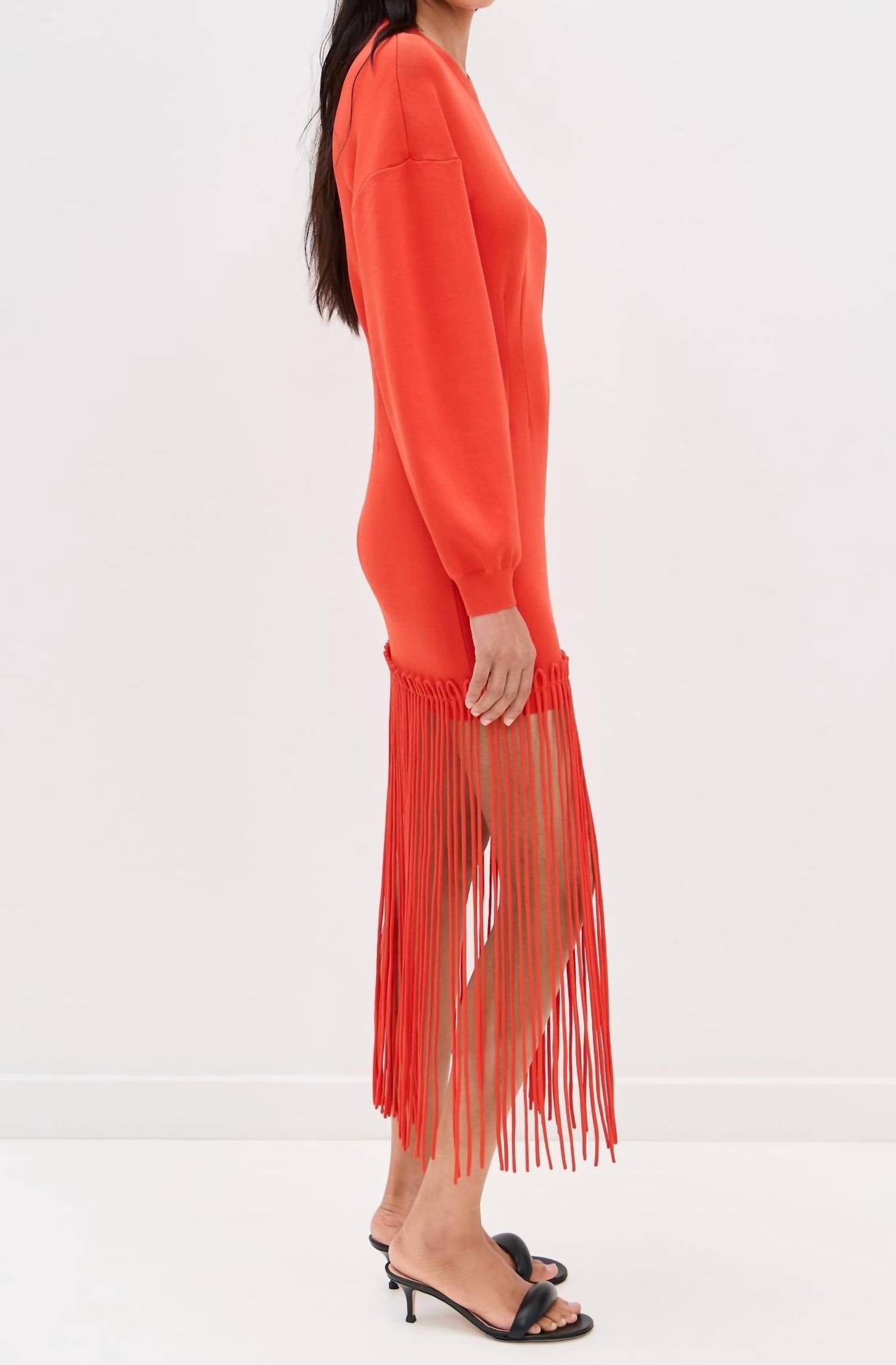 Simon Miller - Wallace Knit Fringe Dress