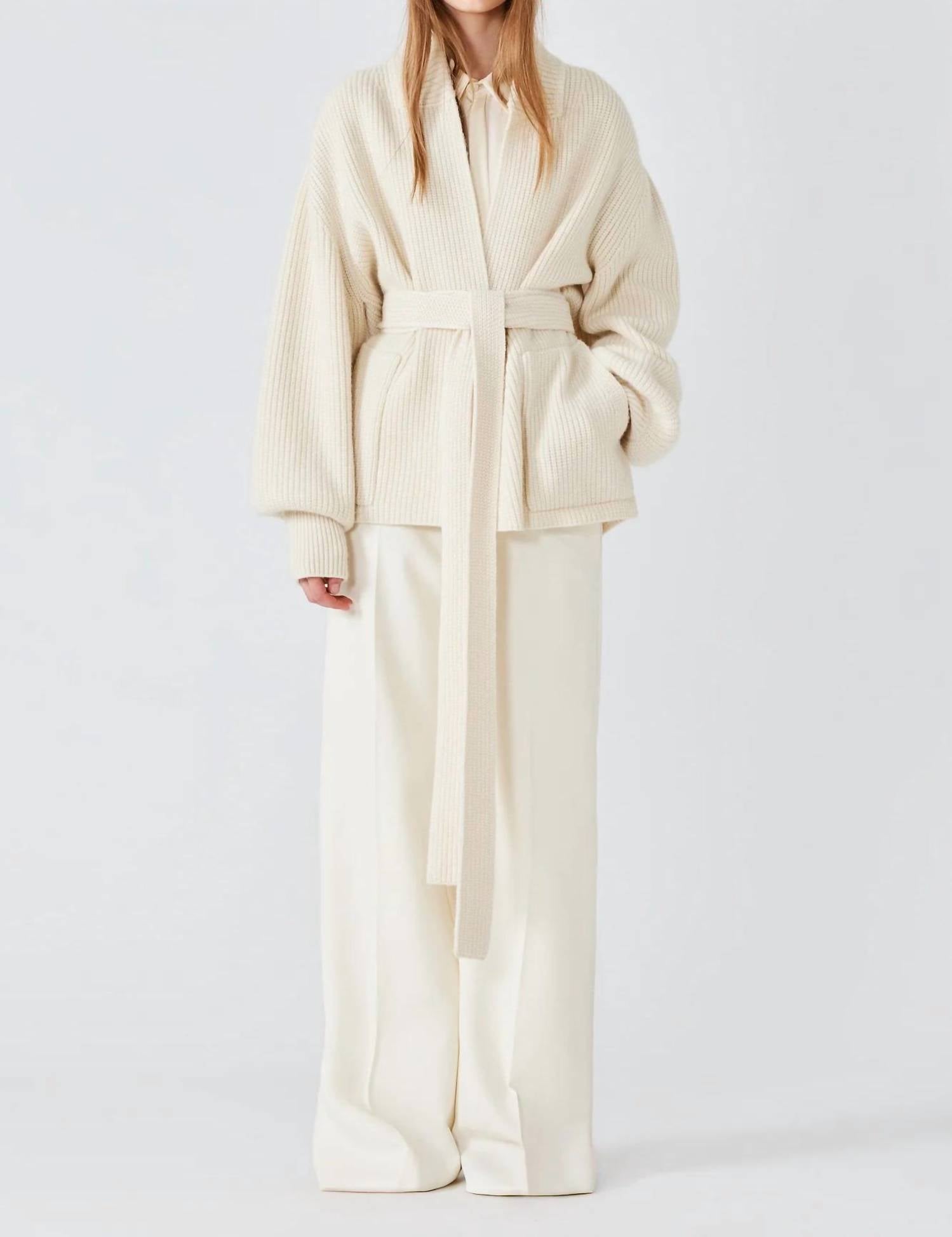 Sa Su Phi - Gemma English Ribbed Cardigan Jacket
