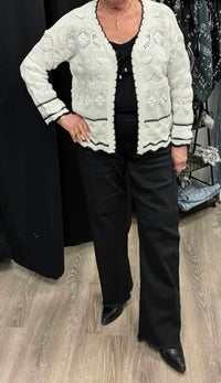French Kyss - Crochet Cardigan
